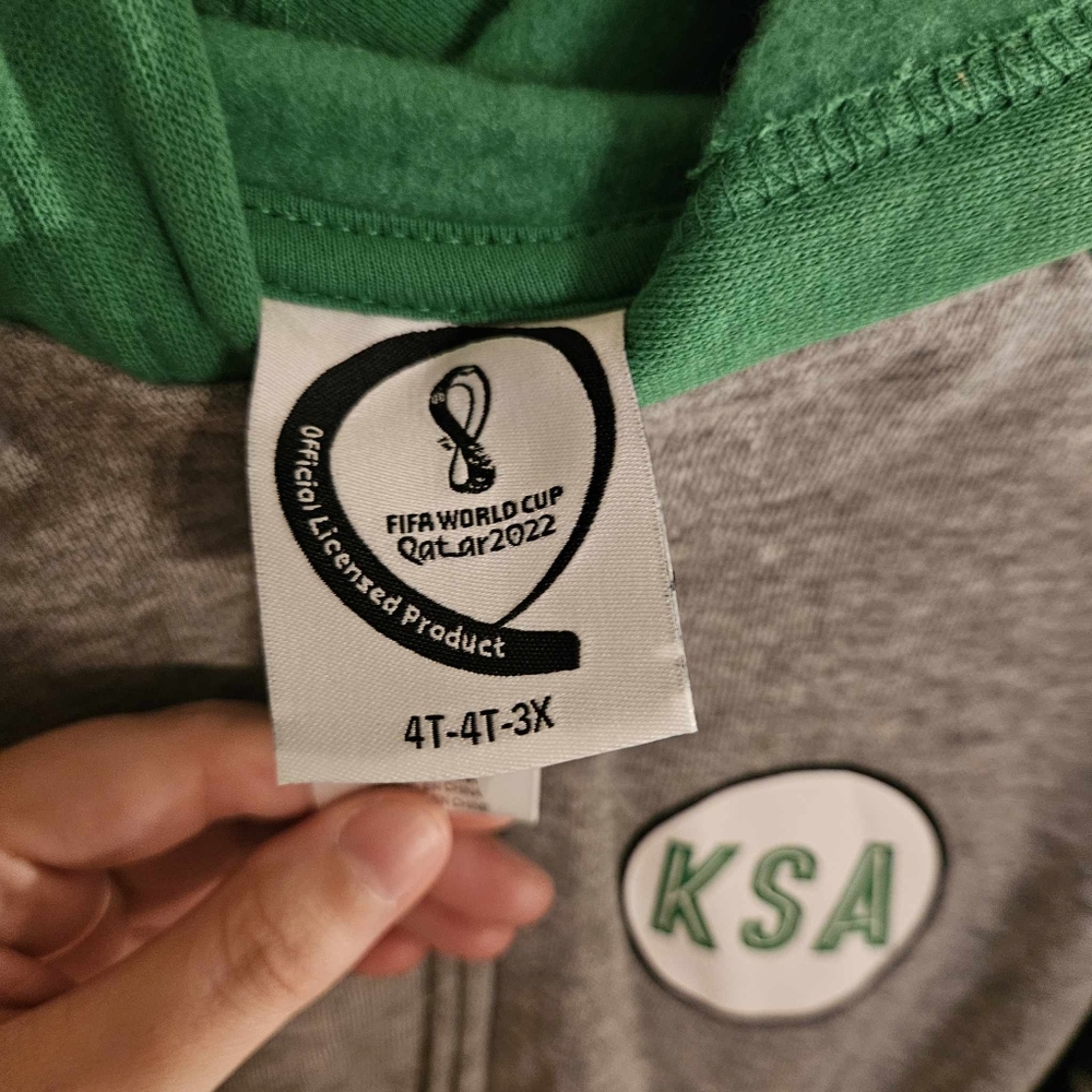 FIFA World Cup Kingdom of Saudi Arabia 4T Soccer Sweatsuit - Picture 5 of 8
